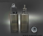 PE001 20ml Black PE Bottle